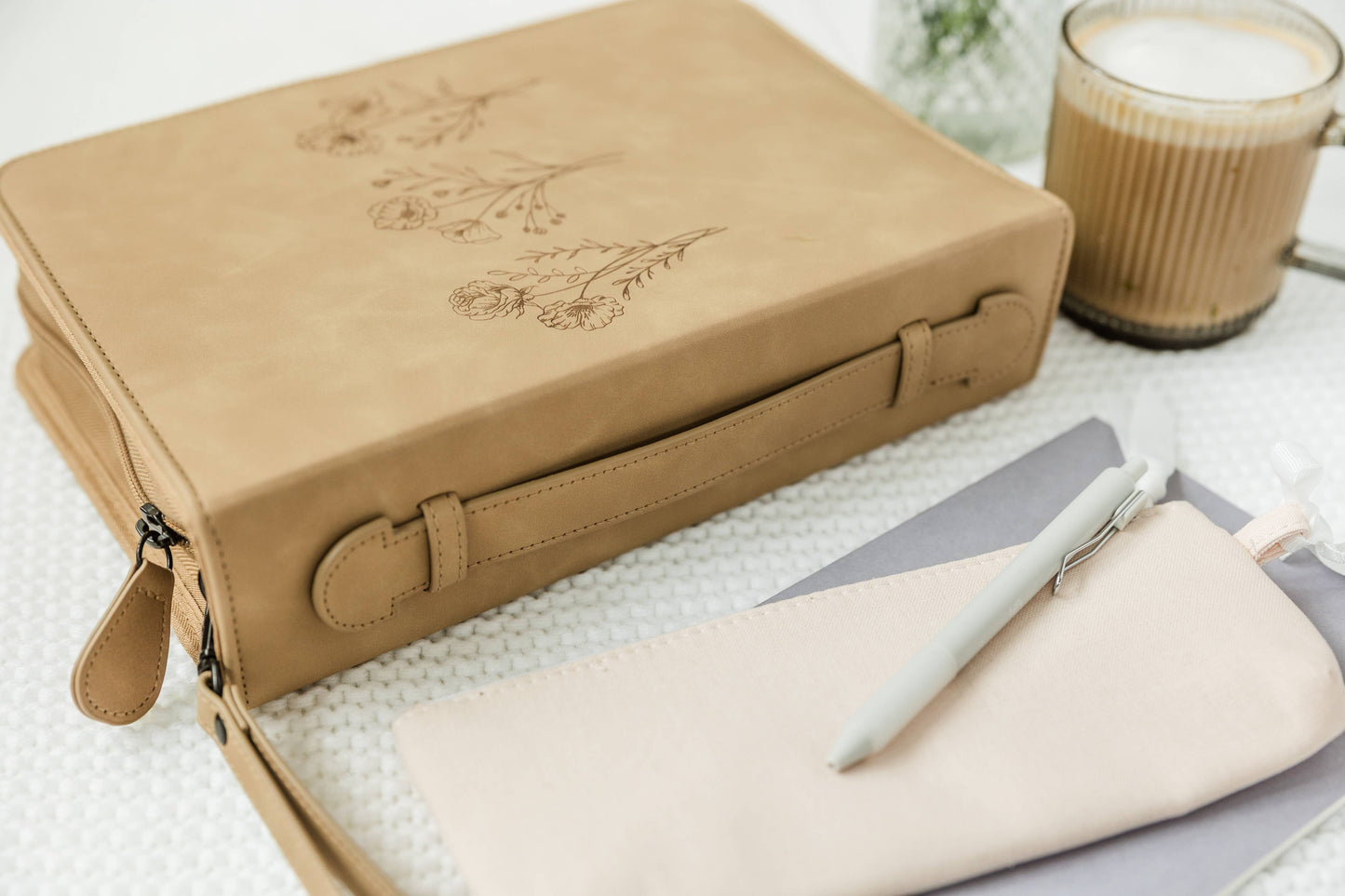 Trio Floral Bible Cover