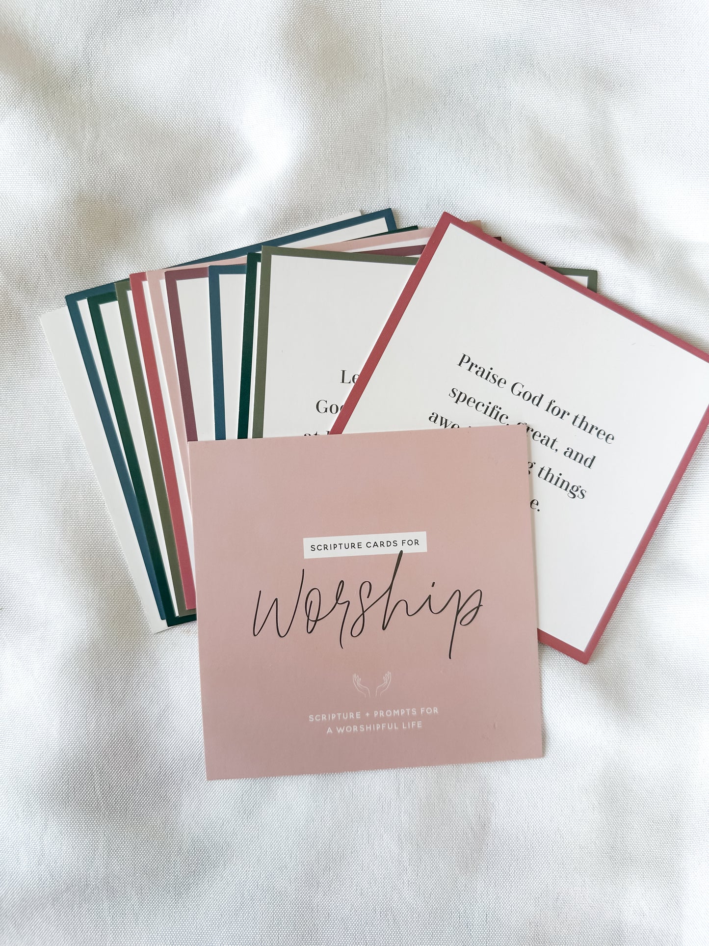 Scripture Cards for Worship Verse Card Set