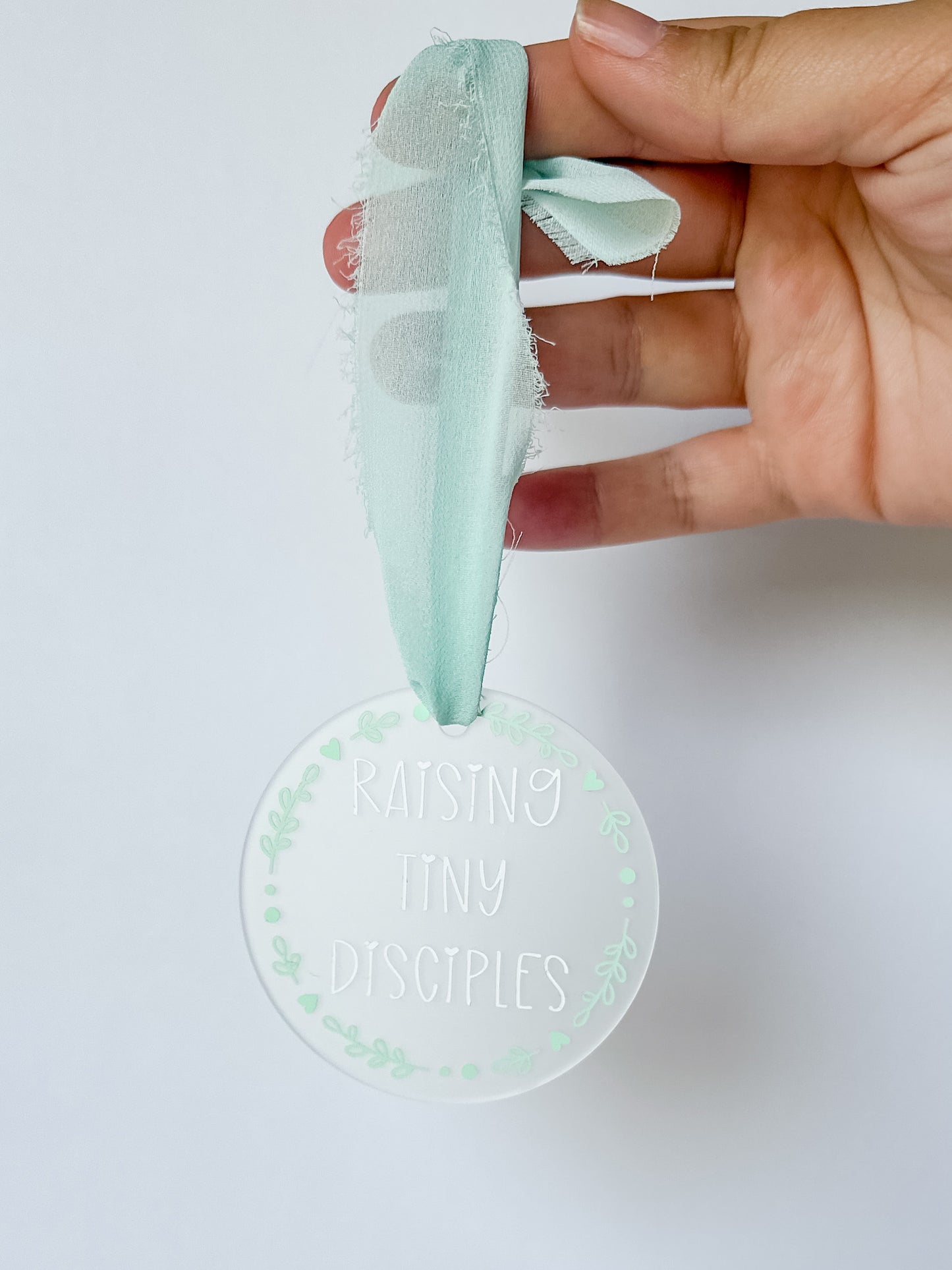 Raising Tiny Disciples Car Charm