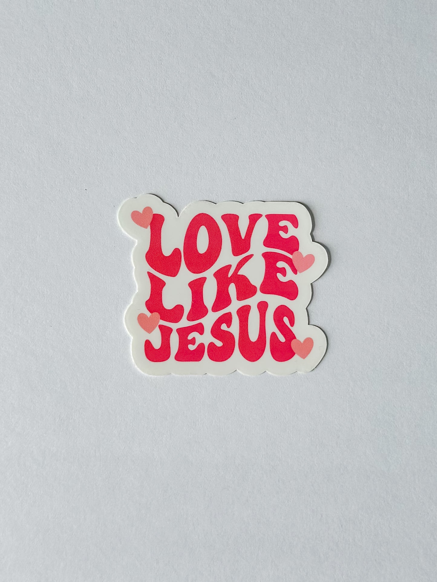 Love Like Jesus Sticker