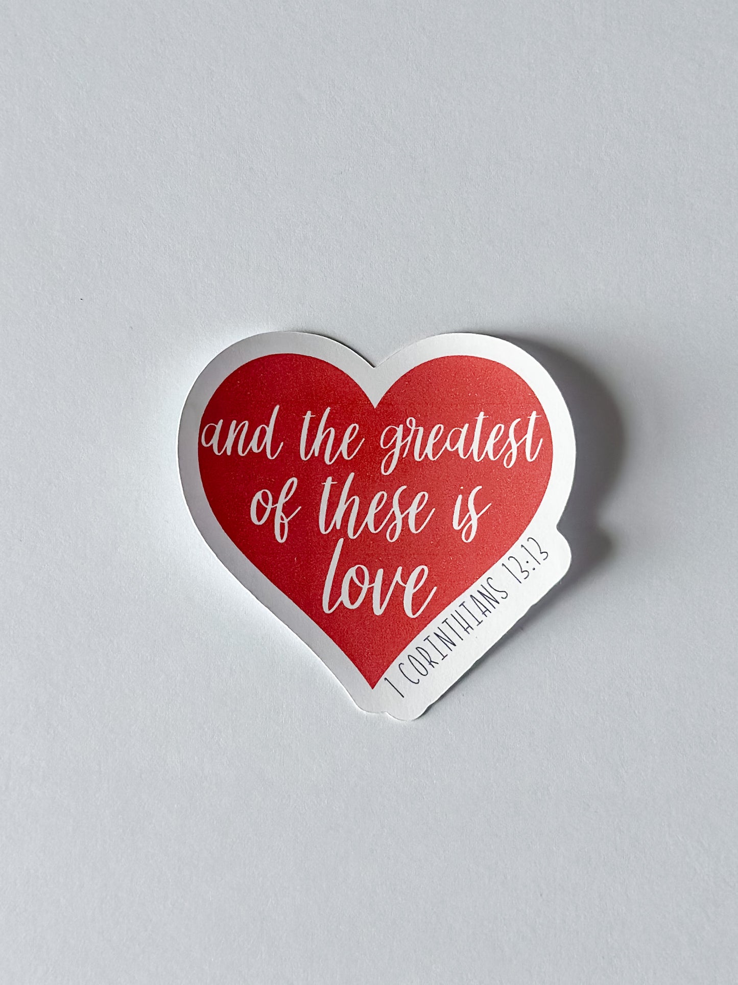 1 Corinthians 13 Sticker