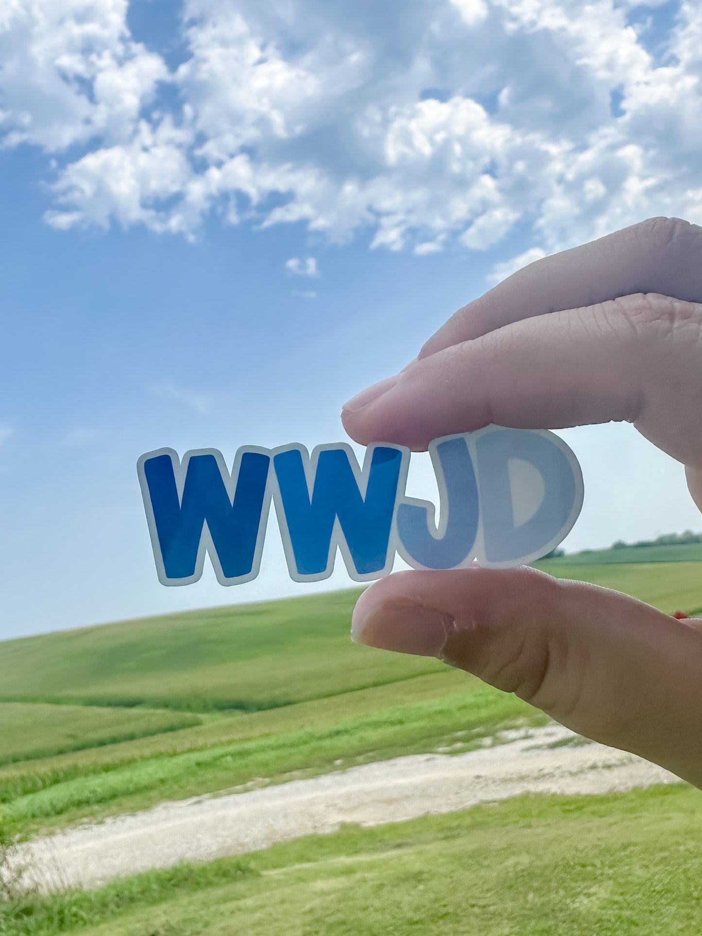 WWJD Sticker