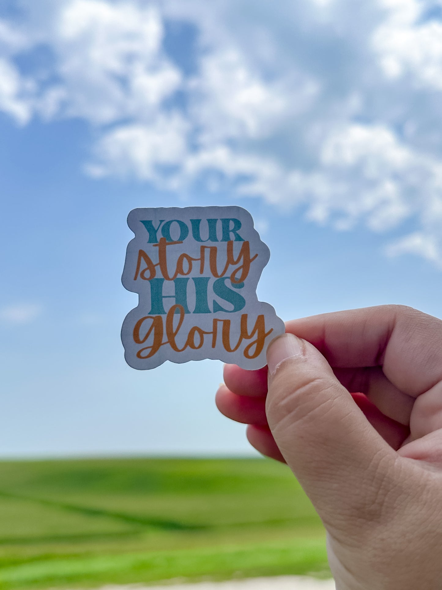 Your Story, His Glory Sticker