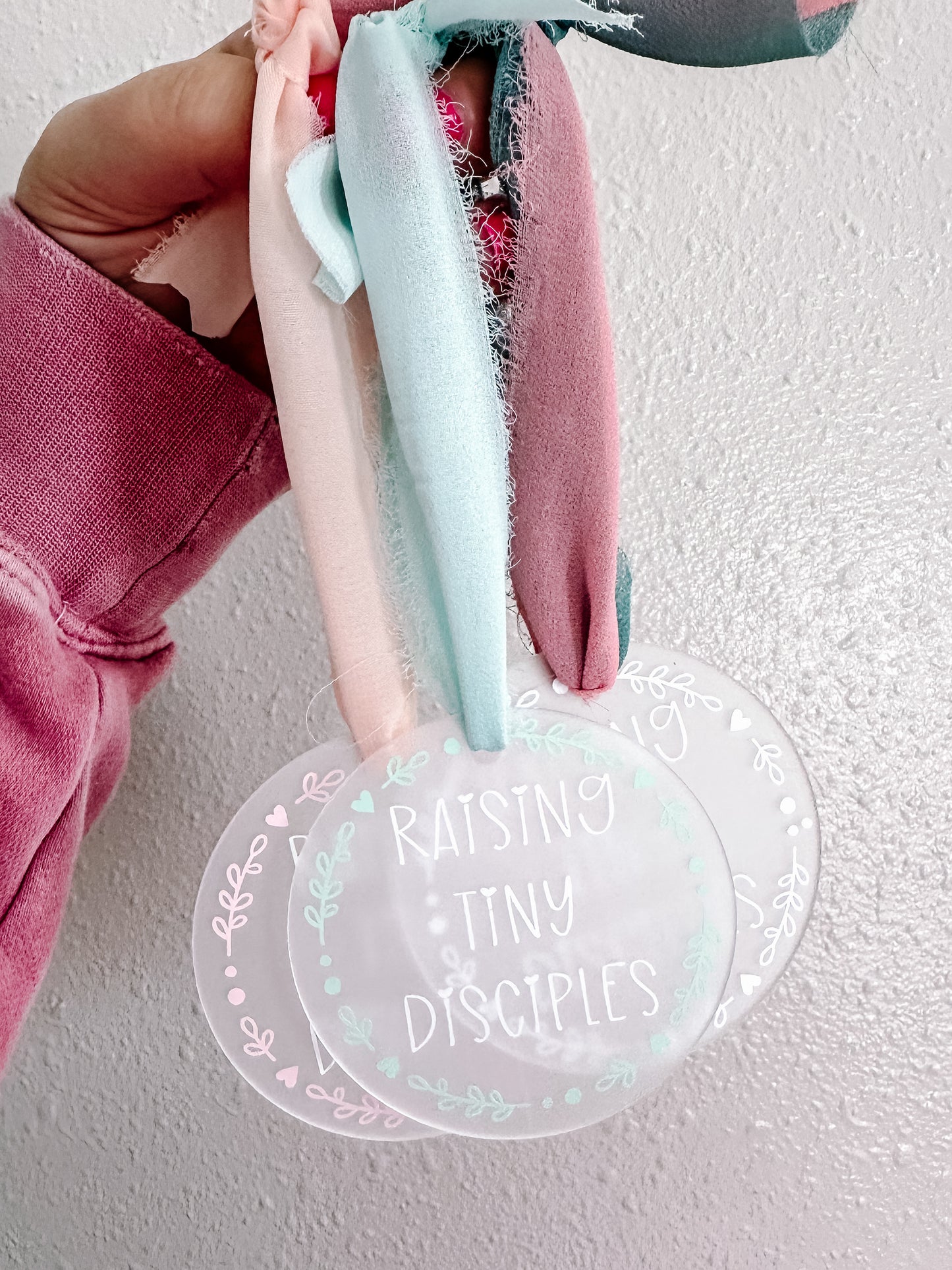Raising Tiny Disciples Car Charm