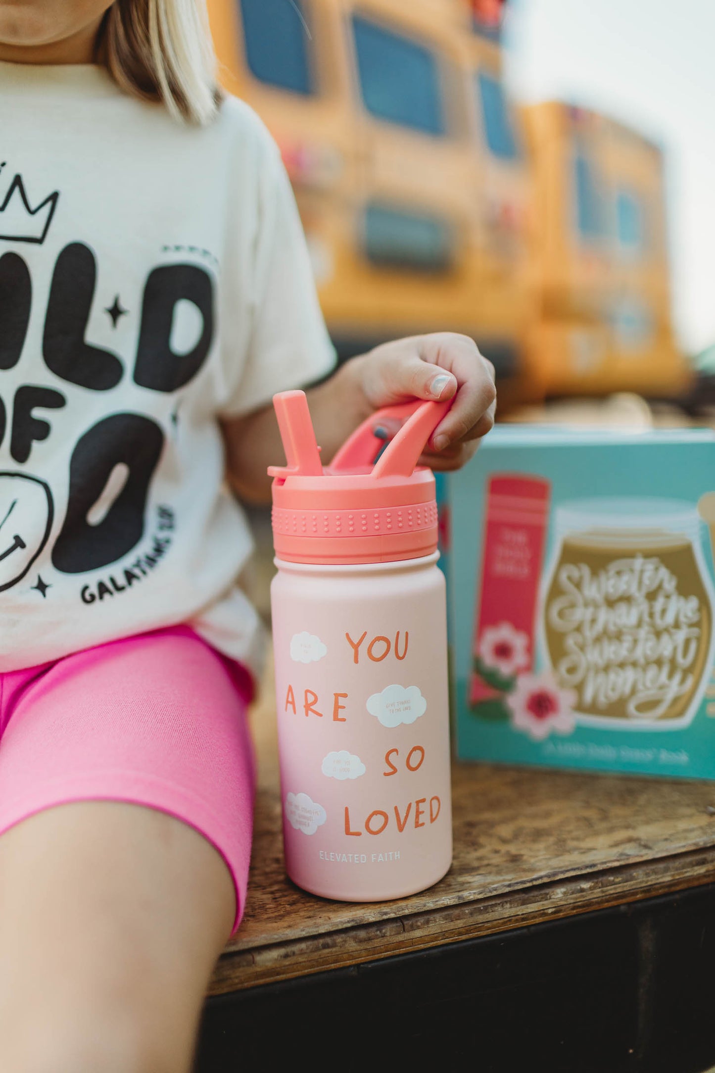 You Are So Loved Kids Water Bottle
