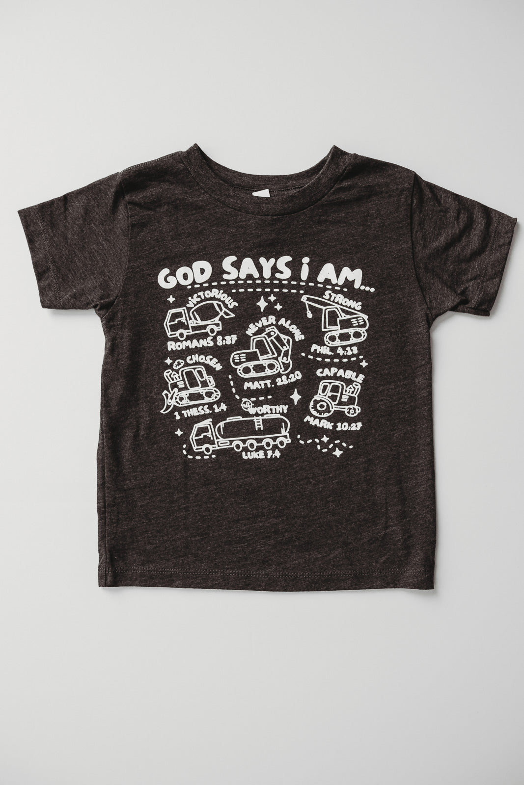 God Says I Am Tractor Tee