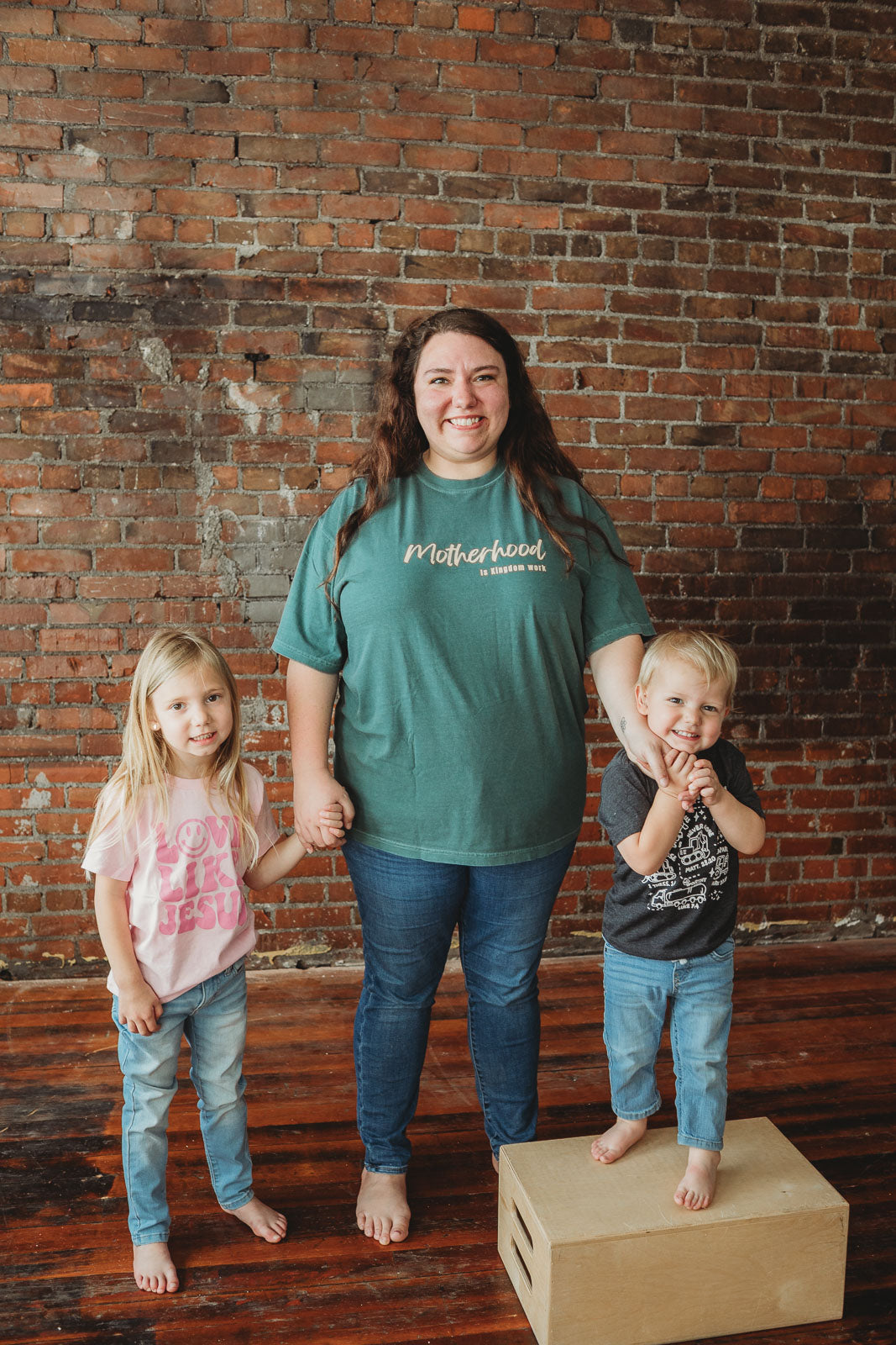 Motherhood is Kingdom Work Tee