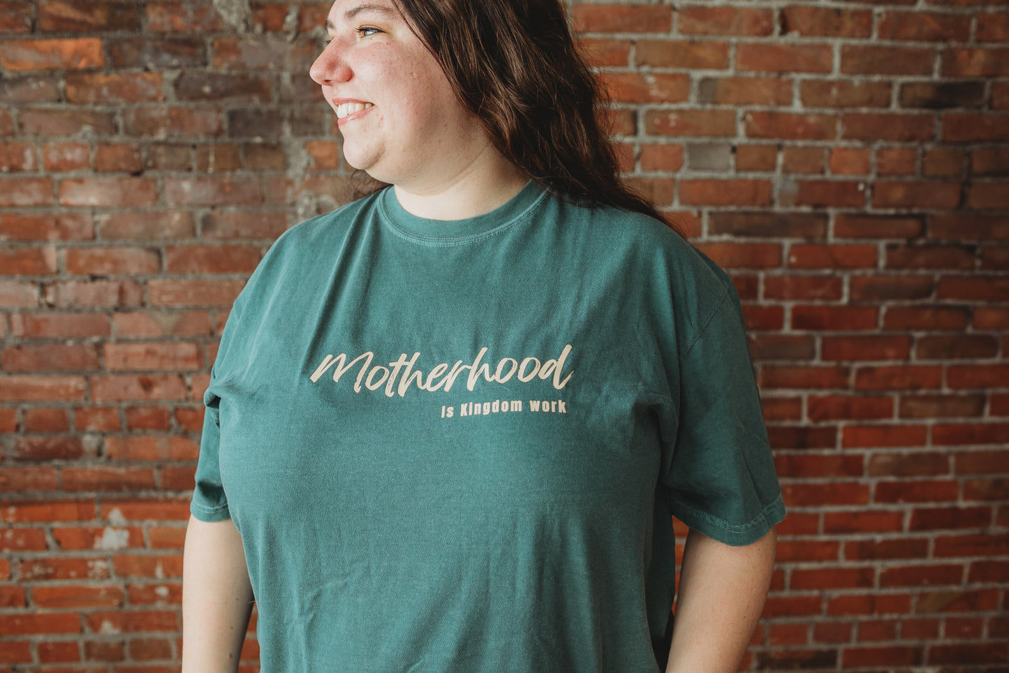 Motherhood is Kingdom Work Tee