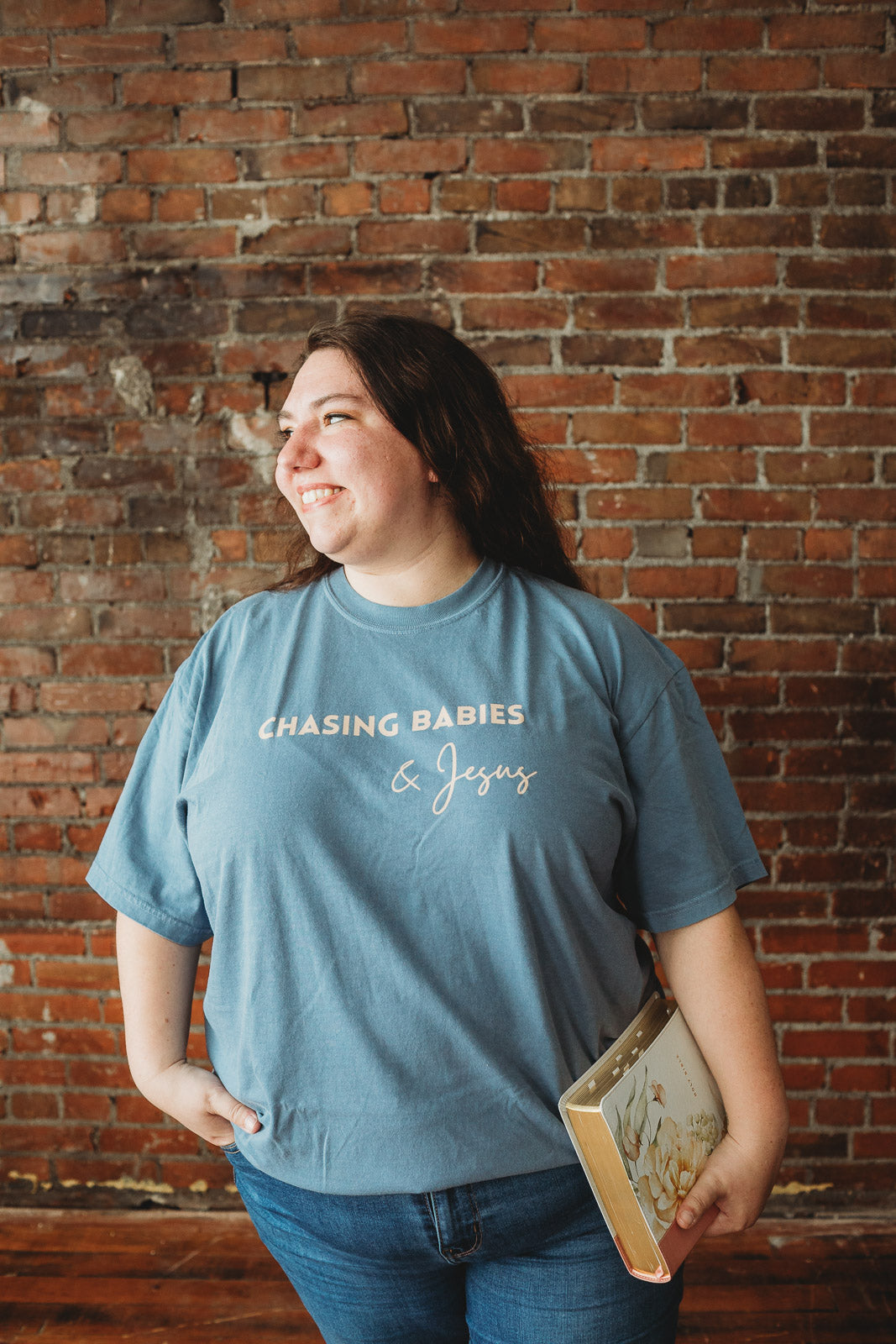 Chasing Babies & Jesus Tee