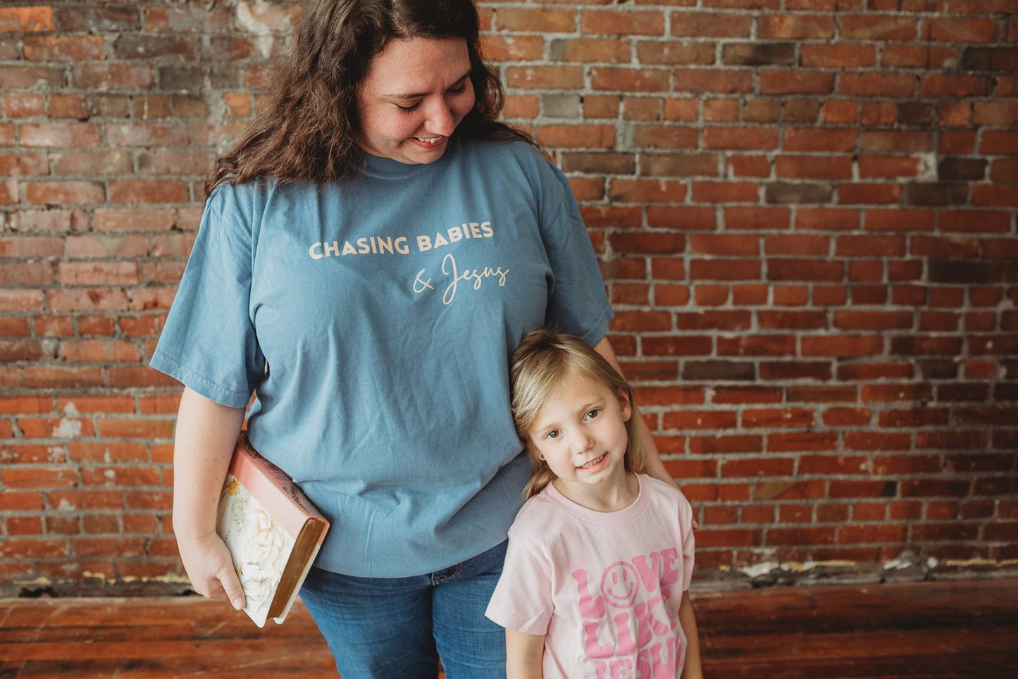 Chasing Babies & Jesus Tee