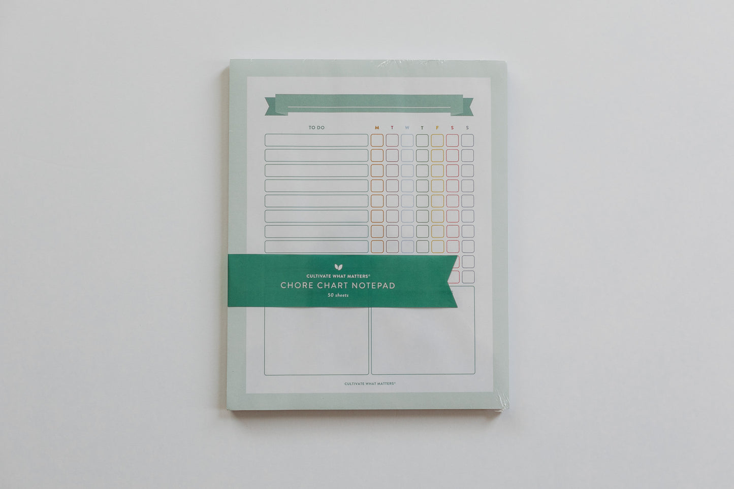 Chore Chart Notepad