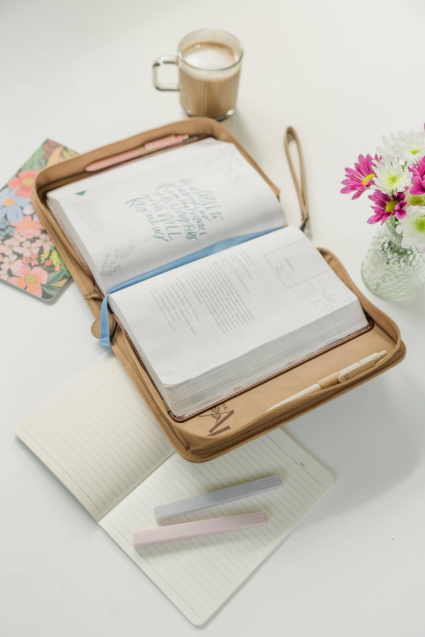 Trio Floral Bible Cover