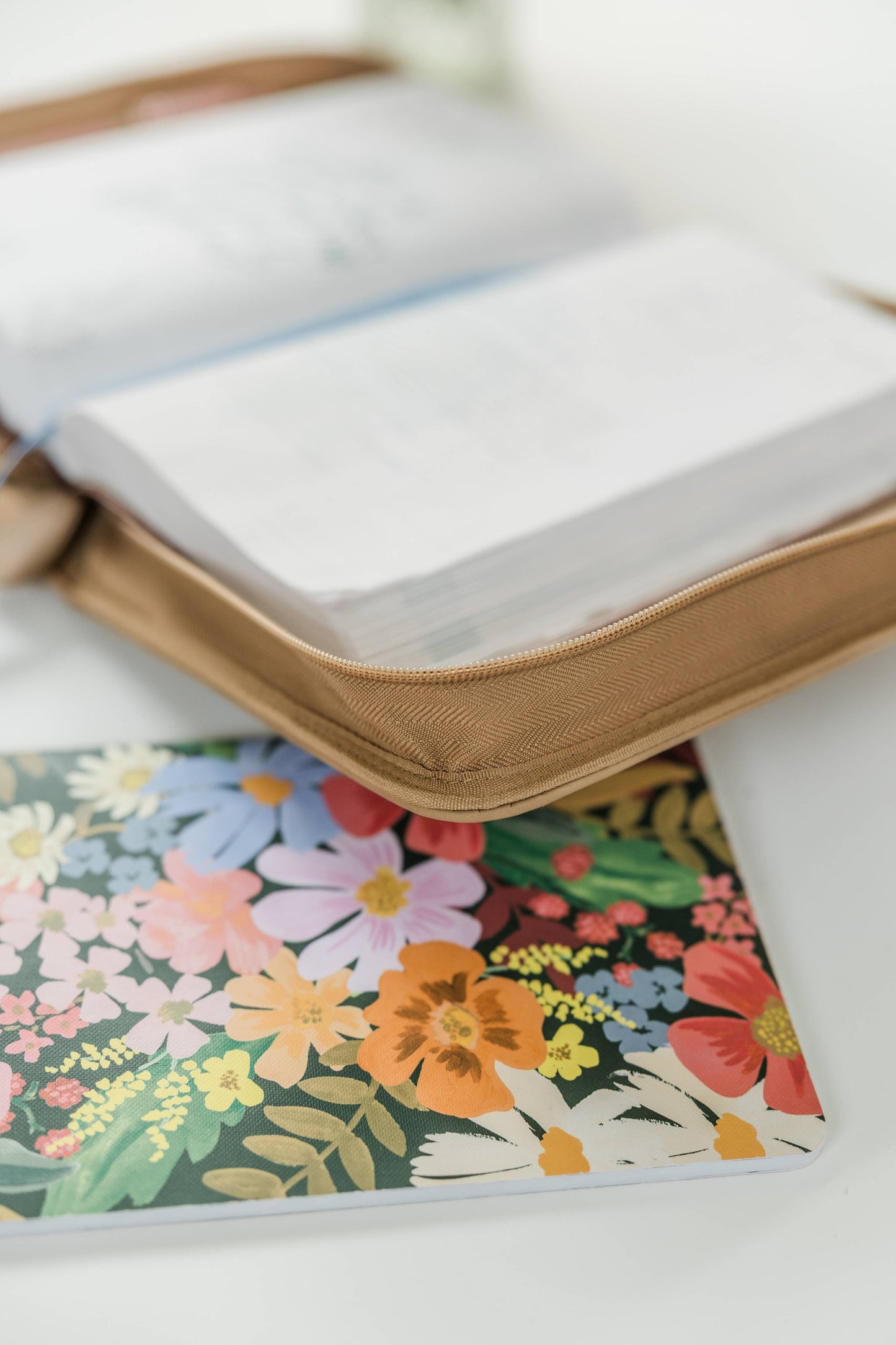 Trio Floral Bible Cover