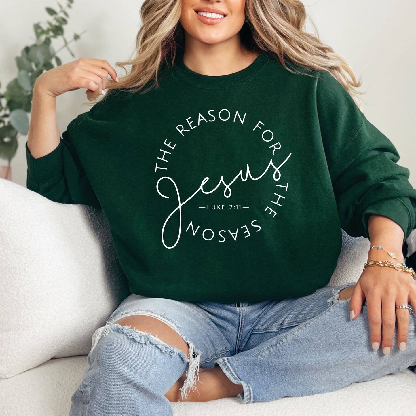 Jesus is the Reason Crewneck