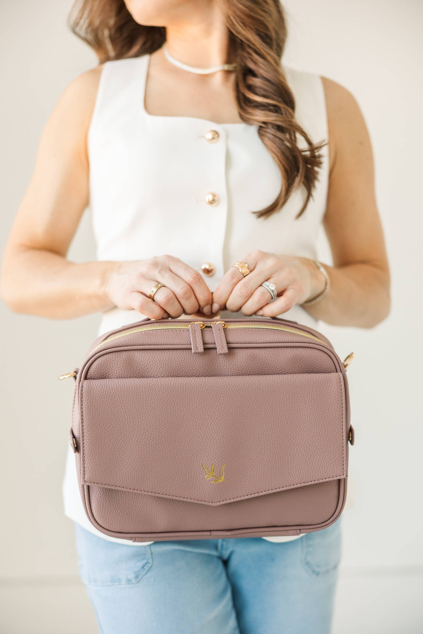 Bible Cover, Bible Bag Crossbody LAVENDER