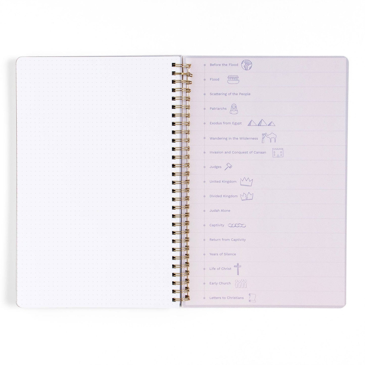 Happy Daisy Bible Study Notebook with Maps - Callie Danielle