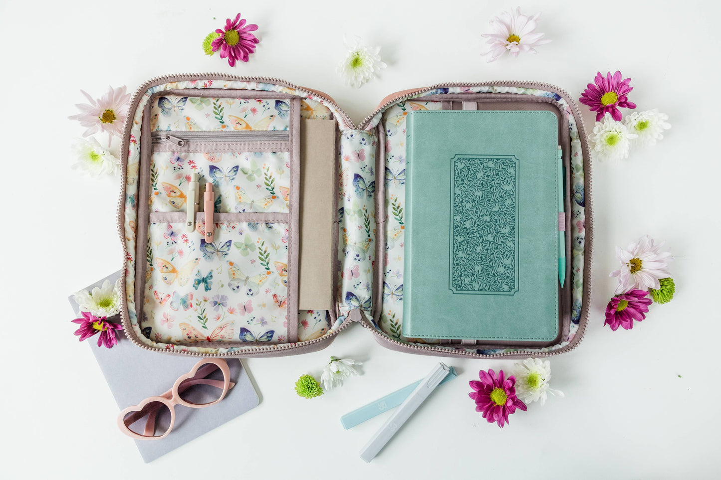 GIRL Kid Bible Case Color-block, A New Creation Bible Cover