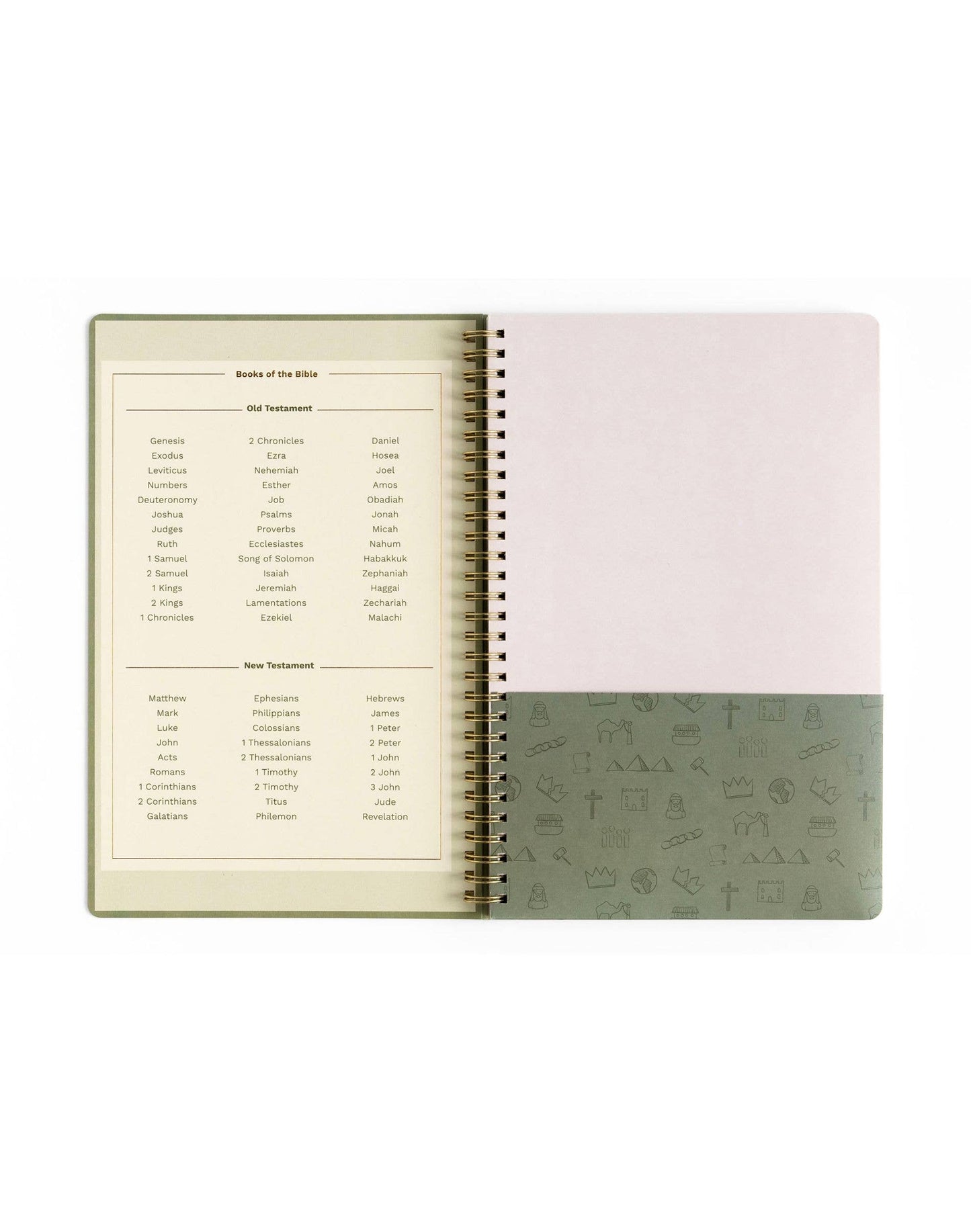 Olive Church Notes Bible Reference Notebook