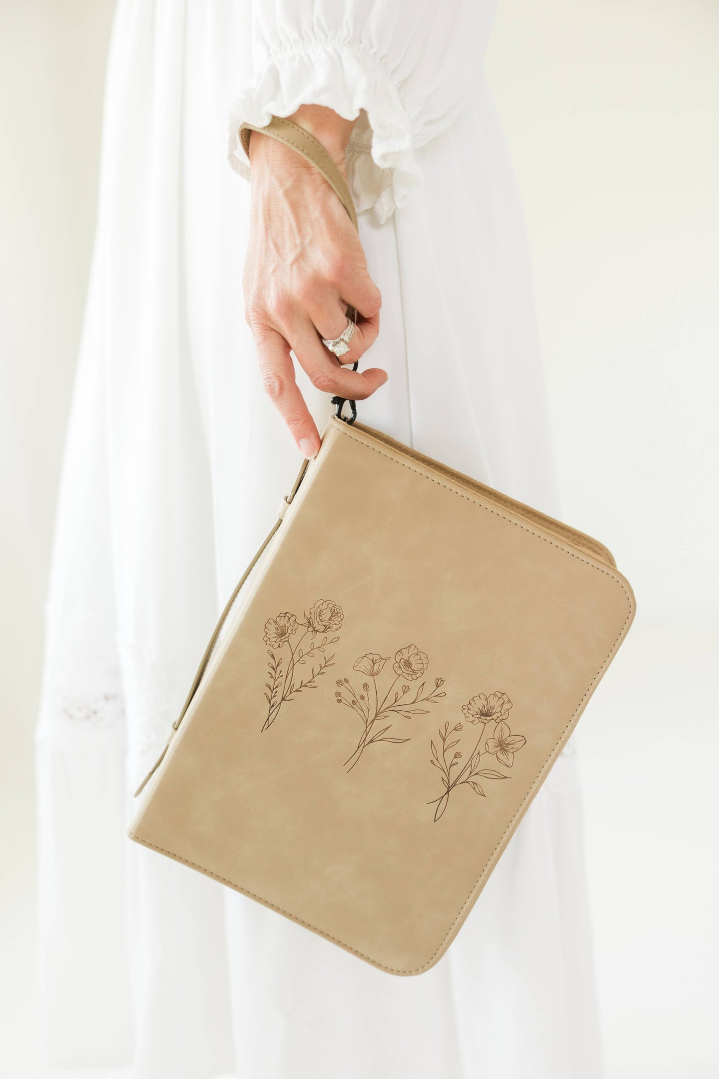 Trio Floral Bible Cover