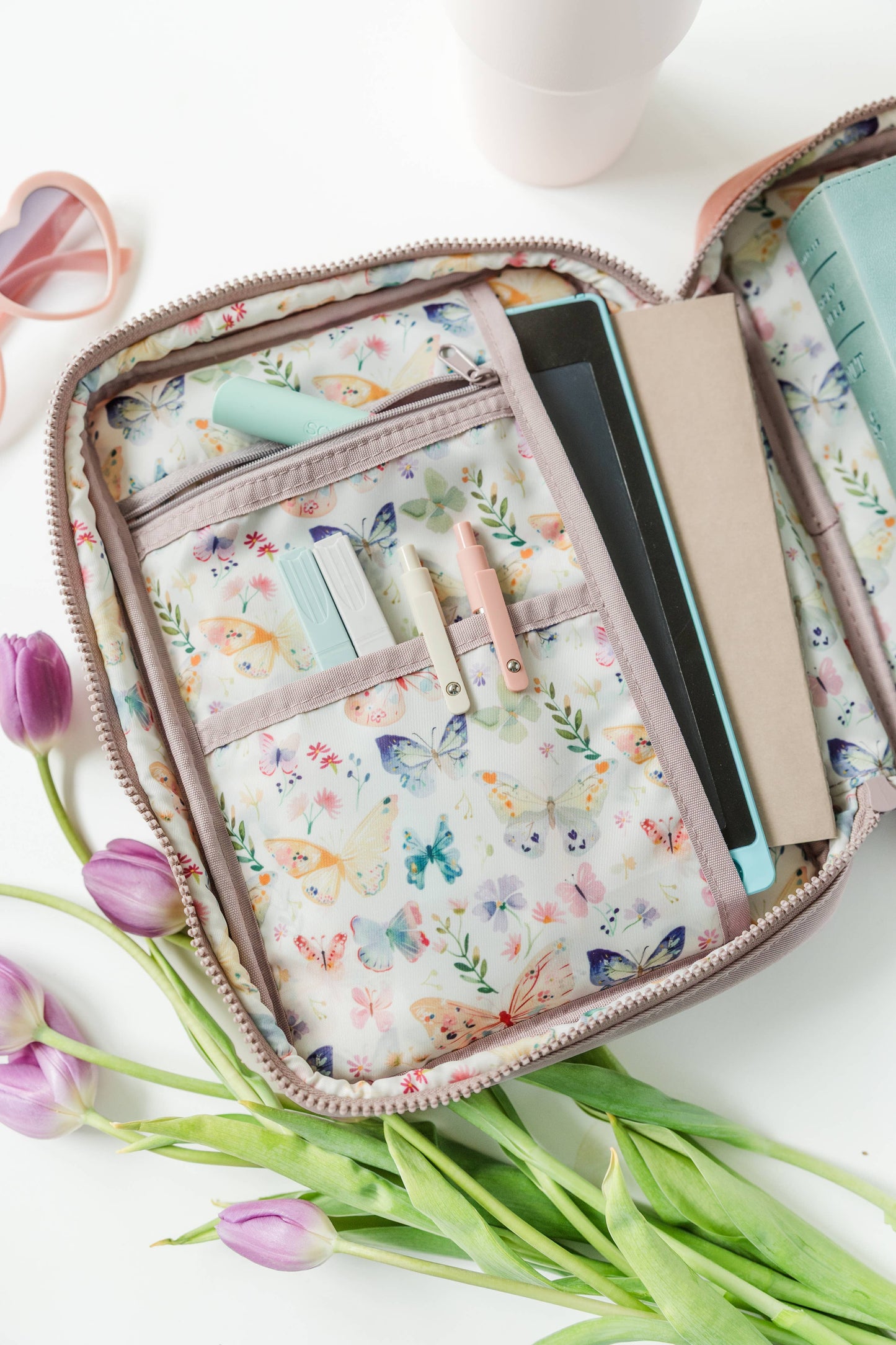 GIRL Kid Bible Case Color-block, A New Creation Bible Cover