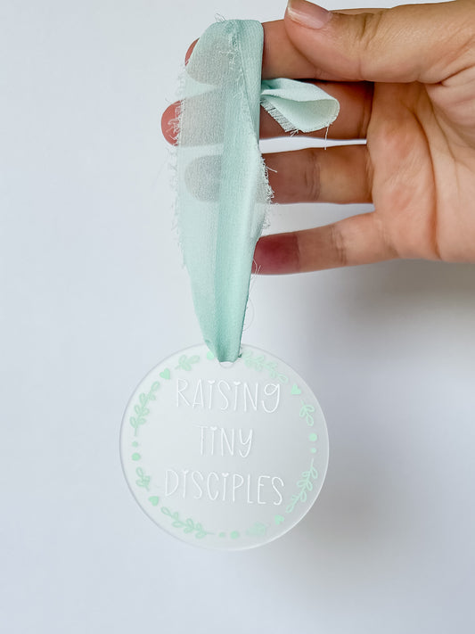 Raising Tiny Disciples Car Charm