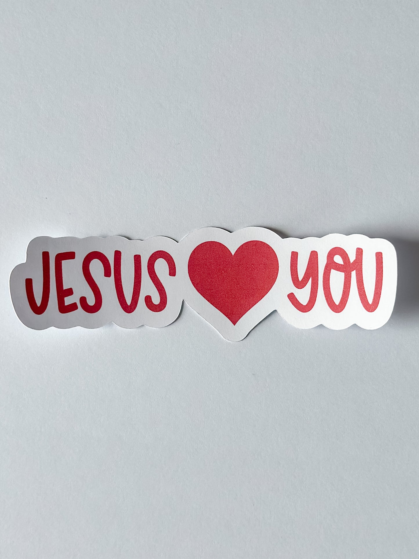 Jesus Loves You Sticker