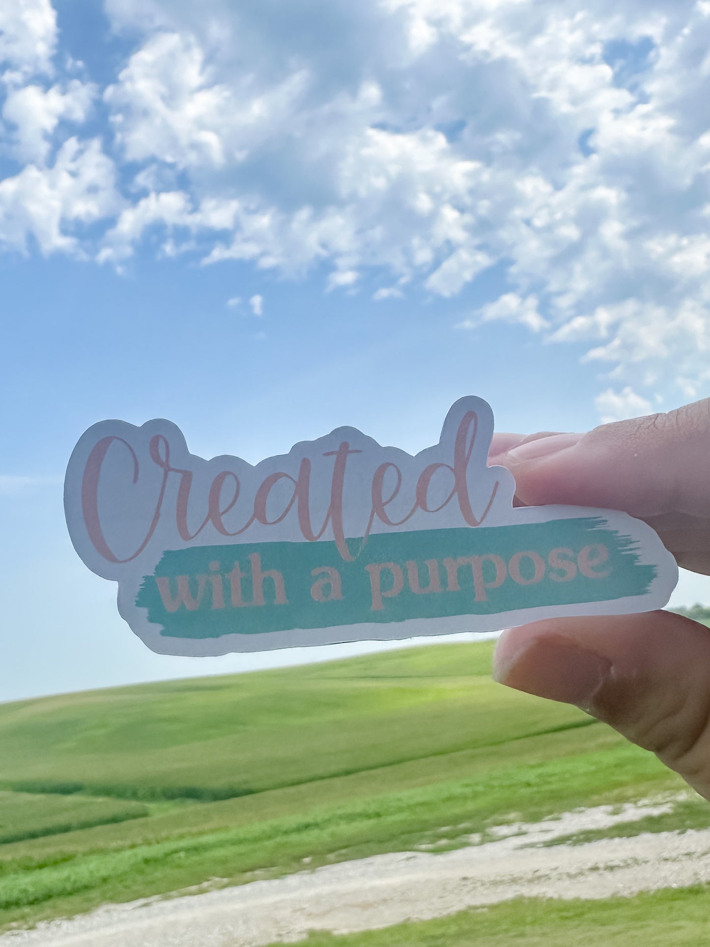Created with a Purpose Sticker