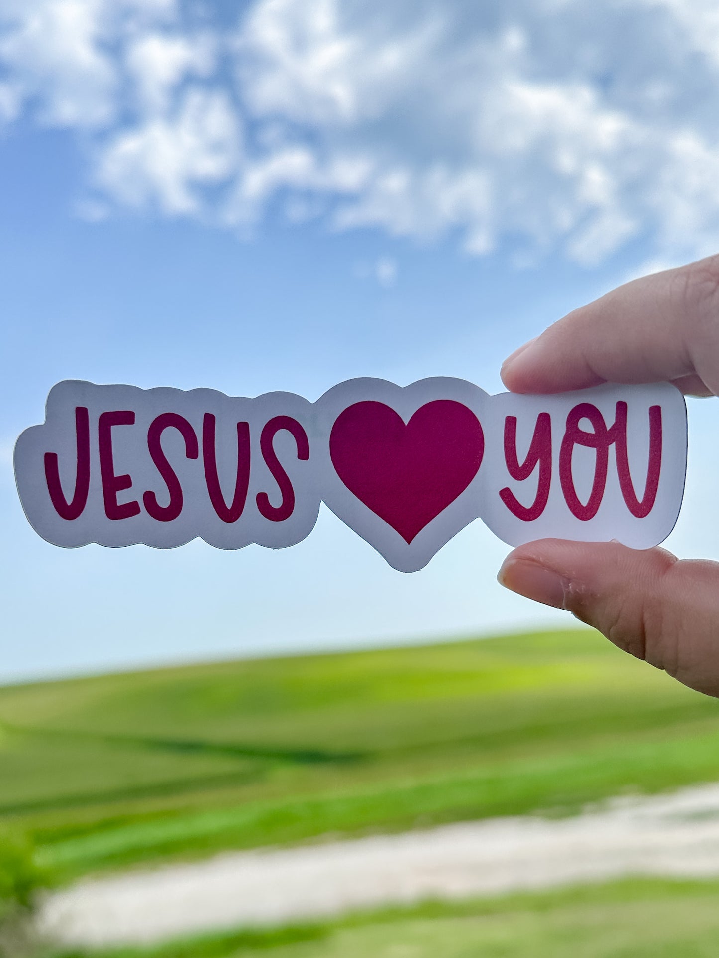 Jesus Loves You Sticker