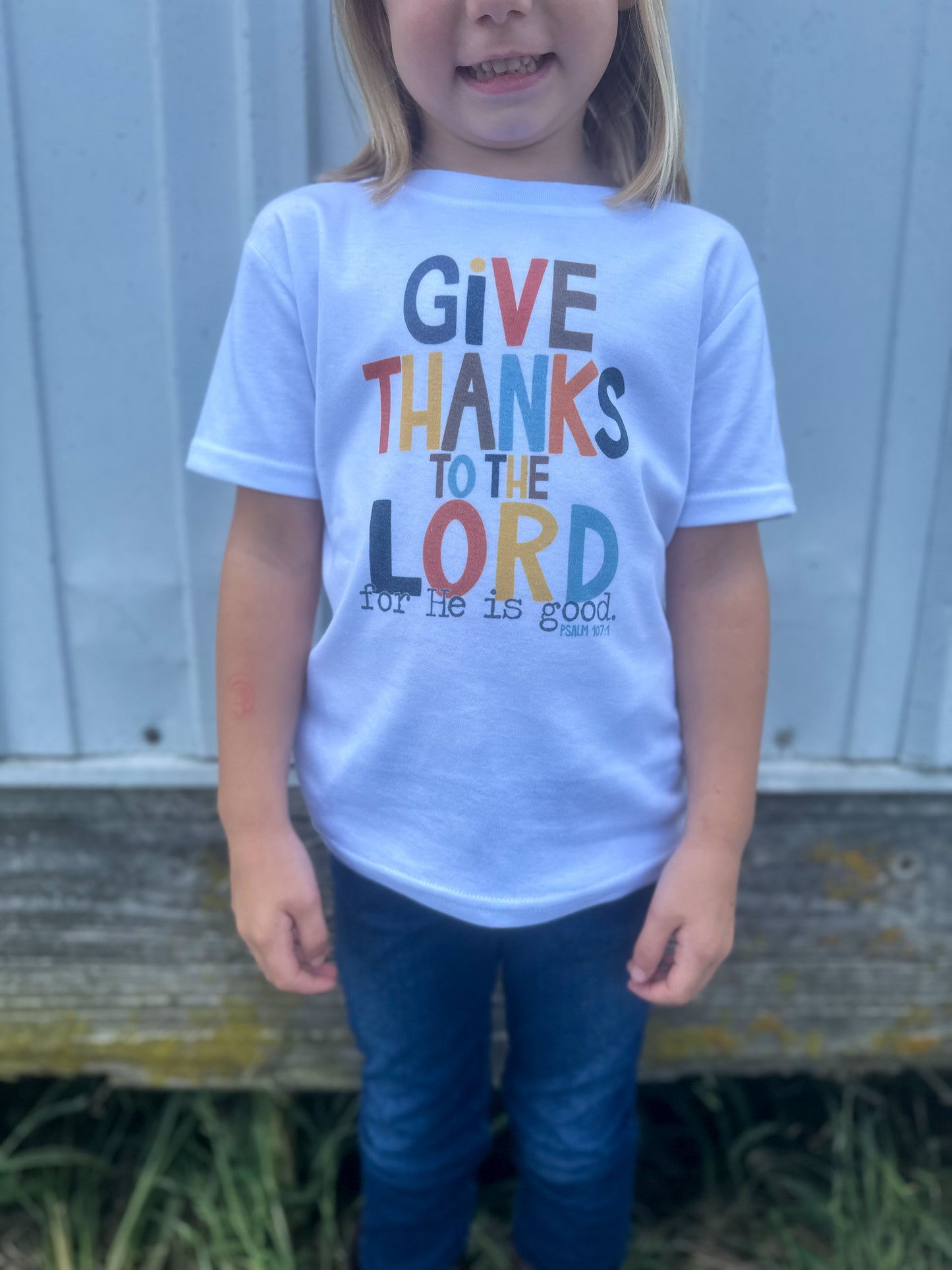 Give Thanks to the Lord Toddler Tee