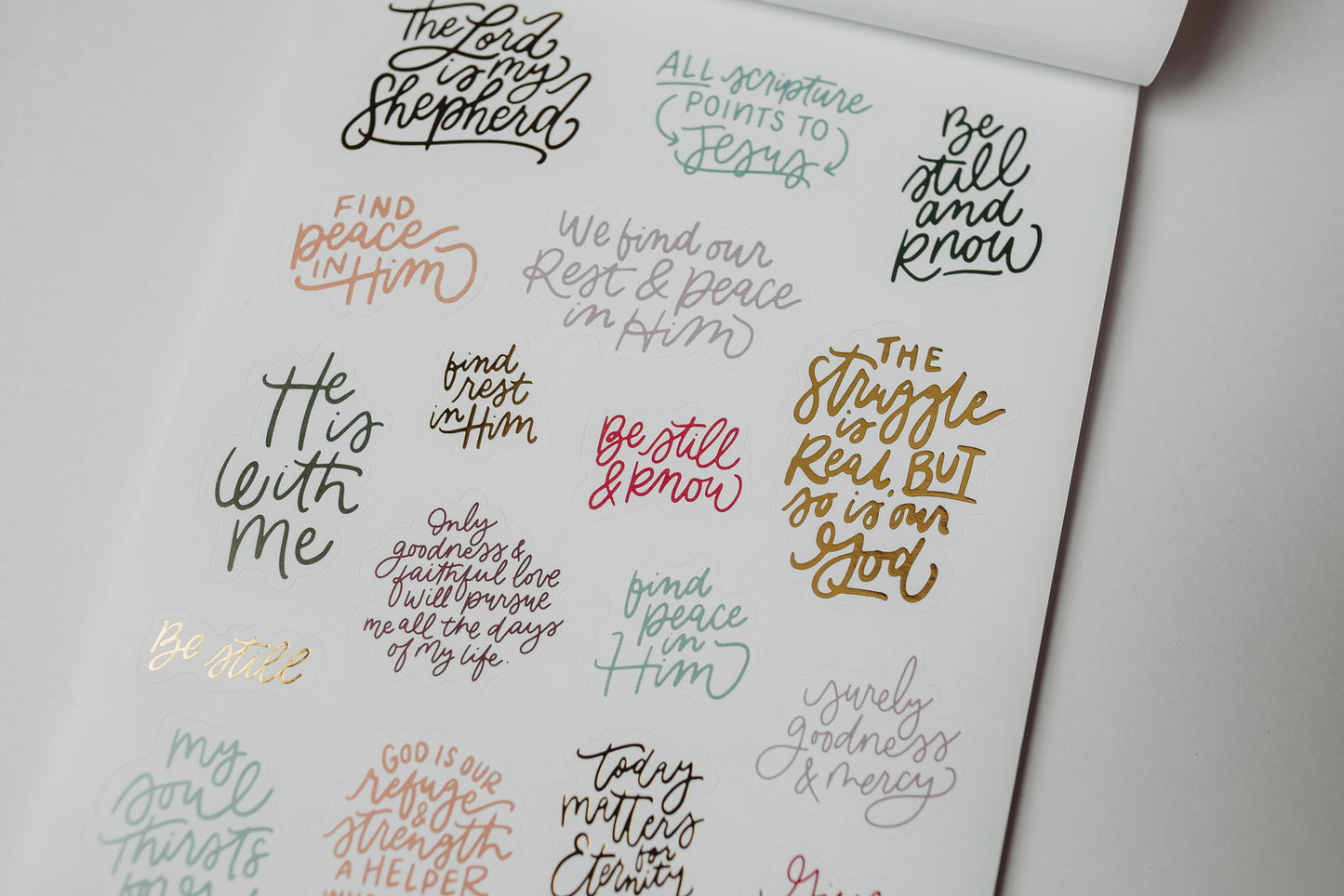 Bible Study Stickers | Goodness and Mercy