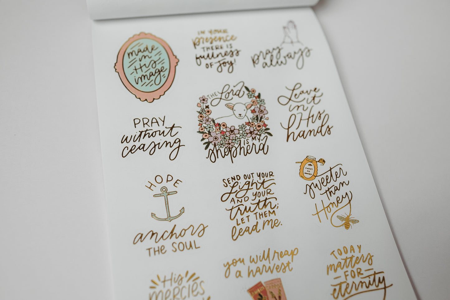 Bible Study Stickers | Goodness and Mercy