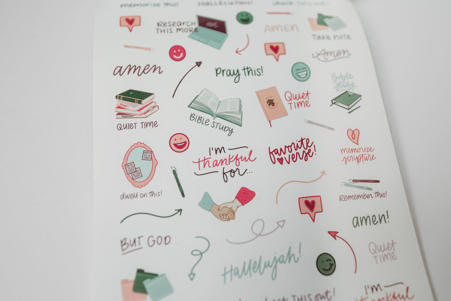 Bible Study Stickers | Goodness and Mercy