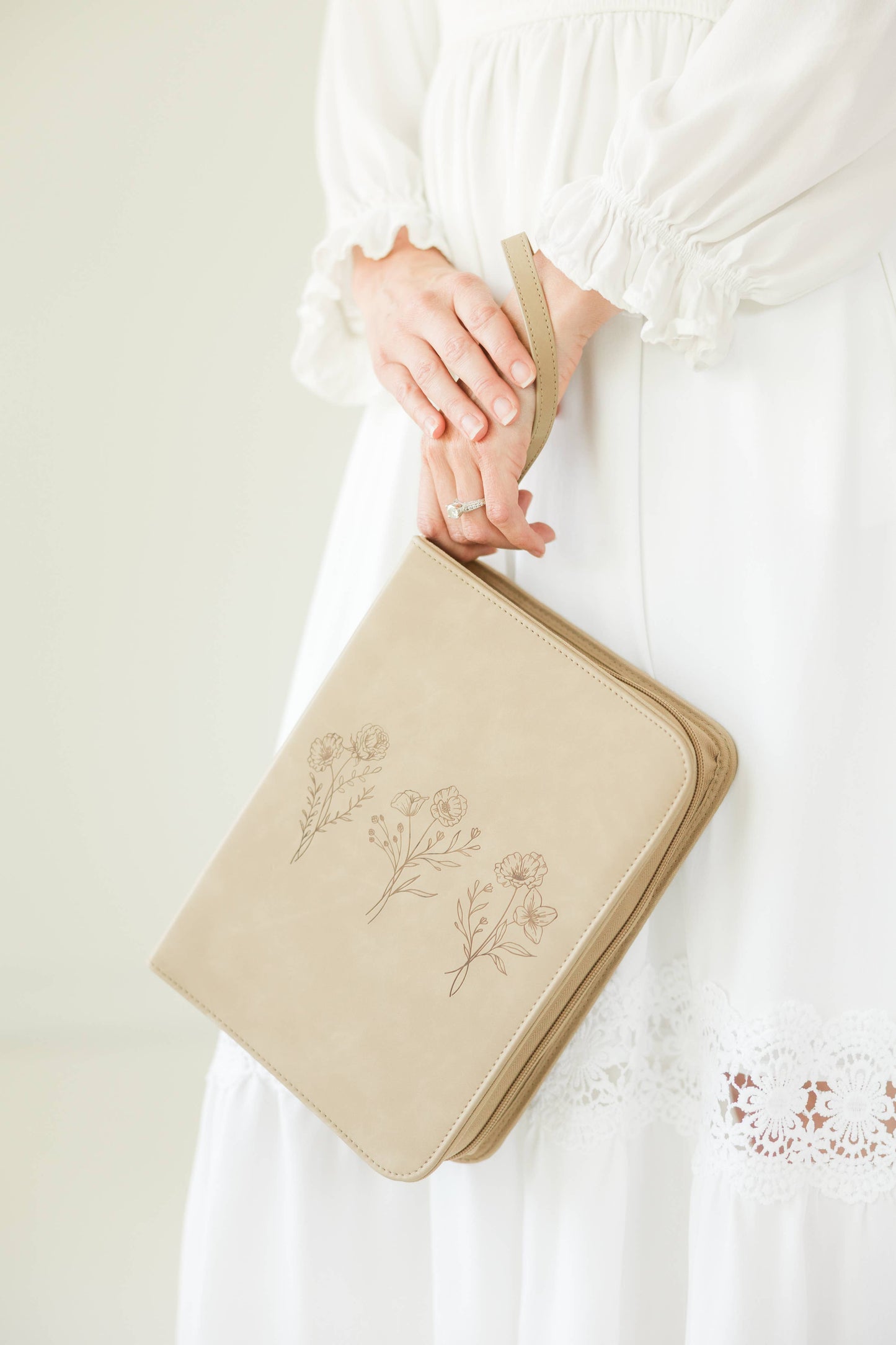 Trio Floral Bible Cover